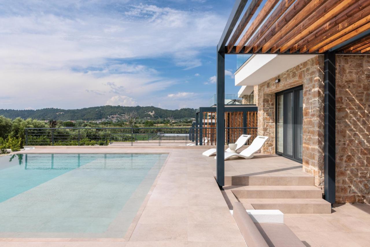 Five Senses Of Luxury Villa Kalandra Exterior foto